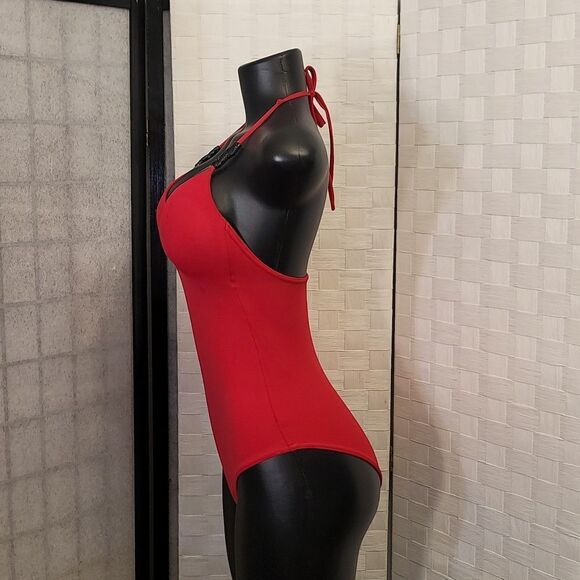 BRAND NEW CHAMELA ONE-PIECE V-NECK SWIMSUITS - Picture 10 of 14